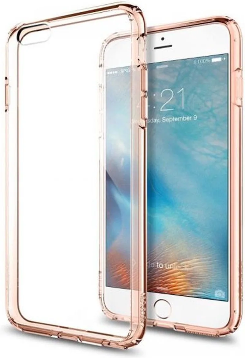 Ultra Hybrid Apple iPhone 6S Plus Rose Crystal von Spigen in Rosa – Produktfoto