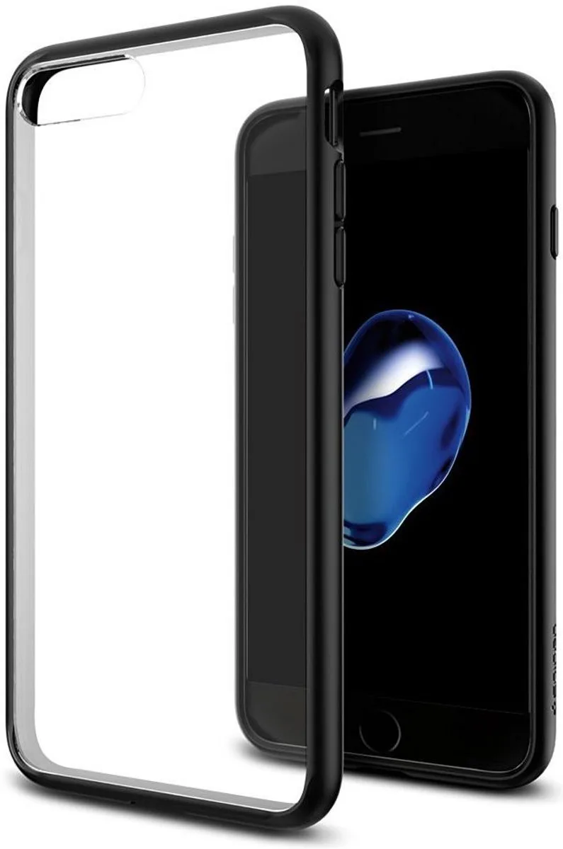 Ultra Hybrid Case Apple iPhone 7 Plus / 8 Plus Black by Spigen in Black – product photo