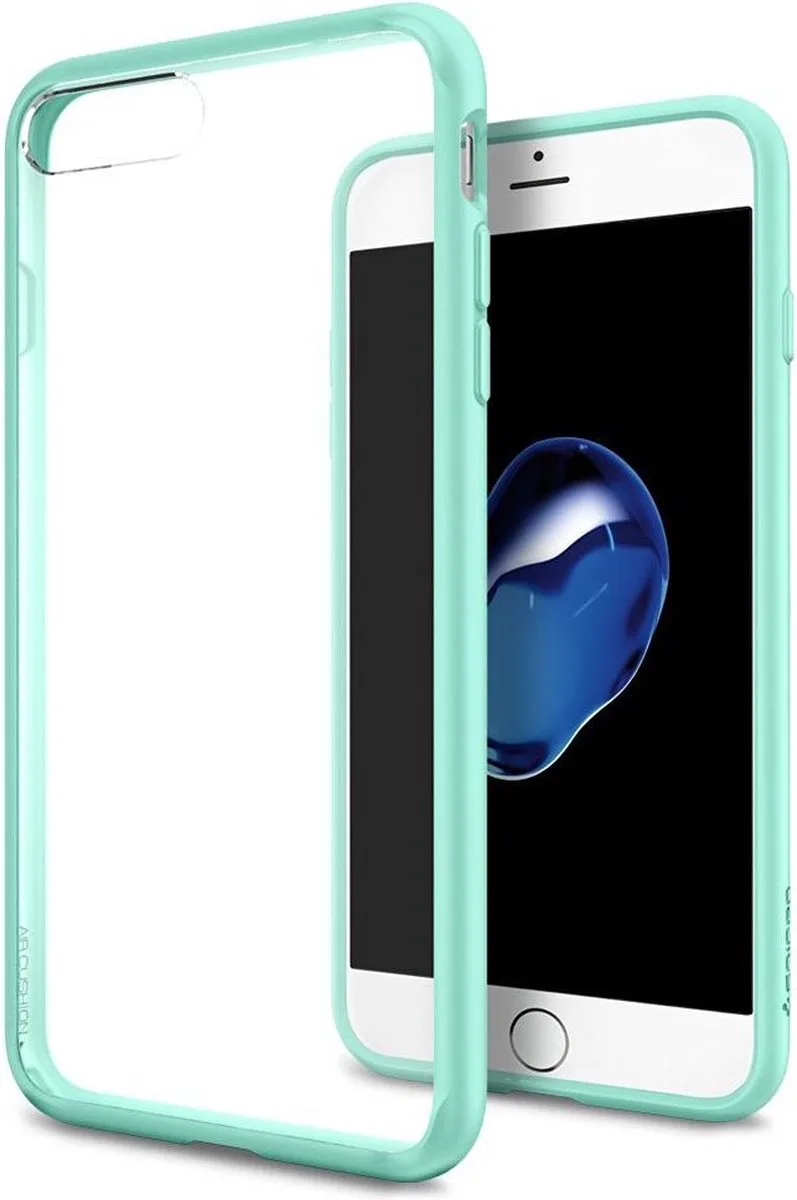 Ultra Hybrid Case Apple iPhone 7 Plus / 8 Plus Mint de Spigen en Vert – photo produit