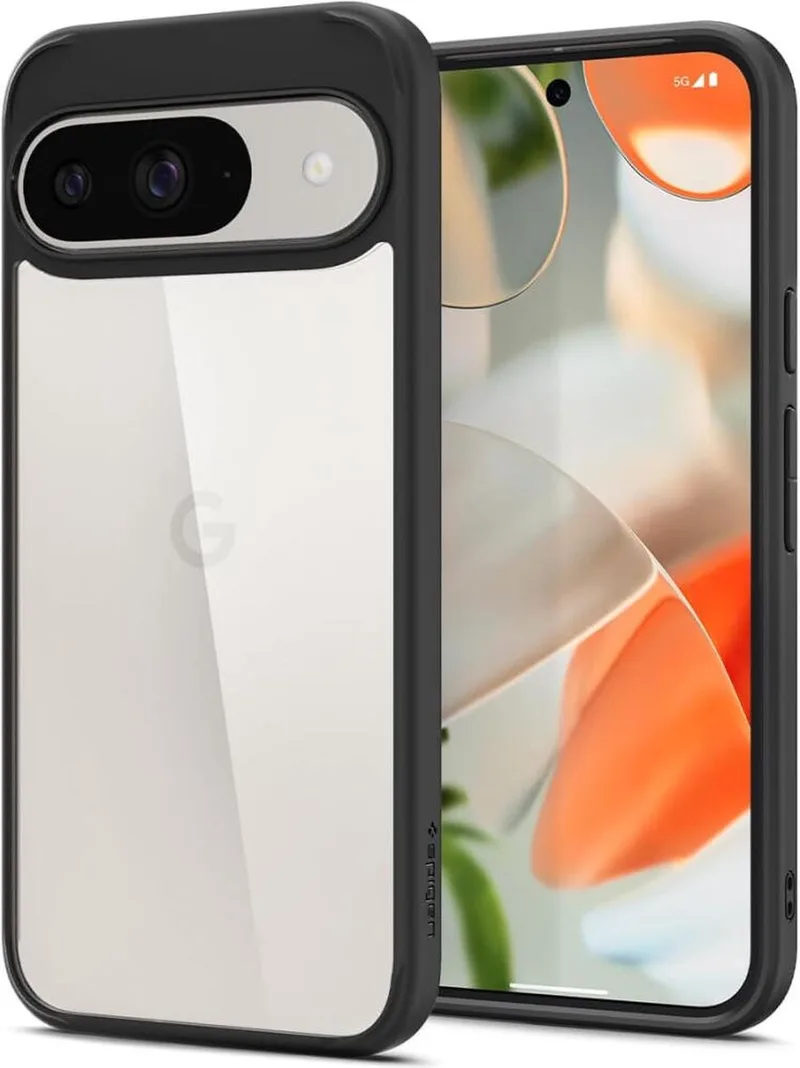 Ultra Hybrid Hoesje Geschikt voor Google Pixel 9 / 9 Pro - Back Cover met Air Cushion by Spigen in Black – product photo