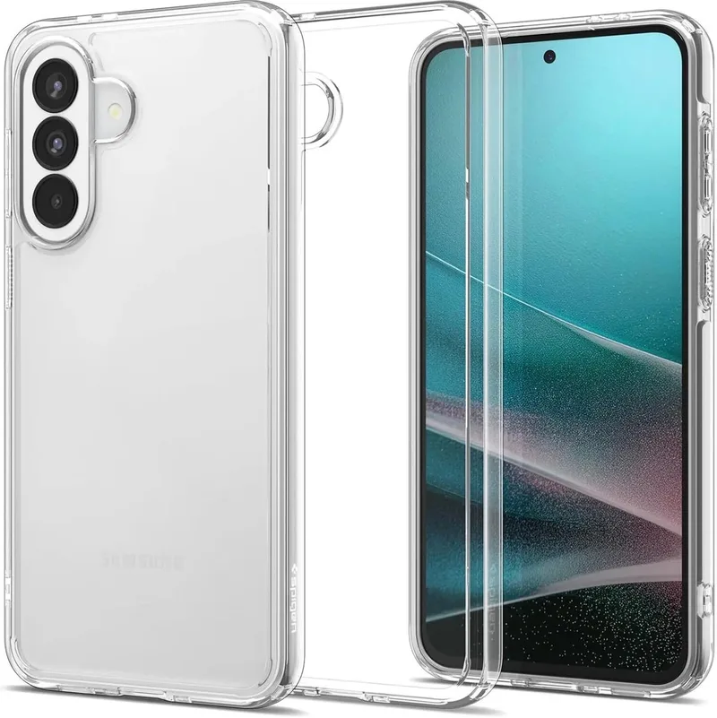 Ultra Hybrid Hoesje Geschikt voor Samsung Galaxy A37 - Back Cover met Air Cushion fra Spigen i Gennemsigtig – produktbillede