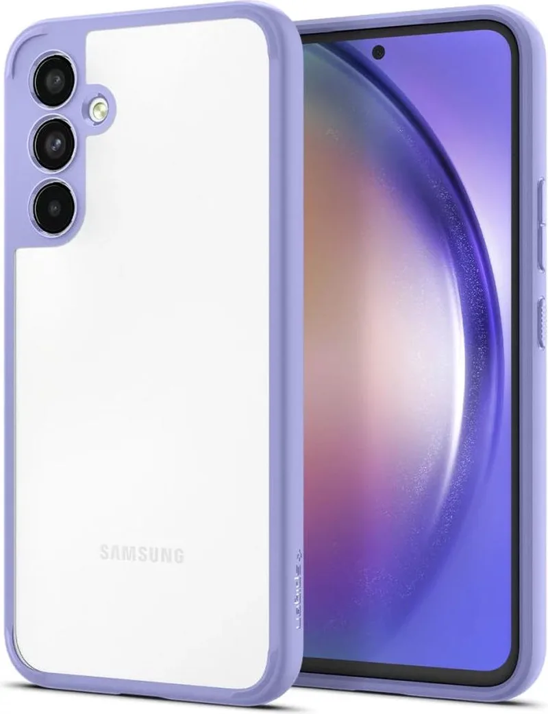 Ultra Hybrid Hoesje Geschikt voor Samsung Galaxy A54 Back Cover Violet von Spigen in Lila – Produktfoto