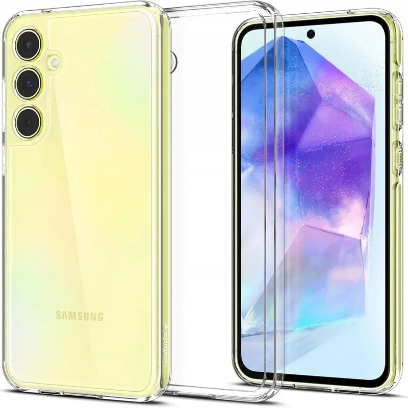 Ultra Hybrid Hoesje Geschikt voor Samsung Galaxy A55 Back Cover von Spigen in Transparent – Produktfoto