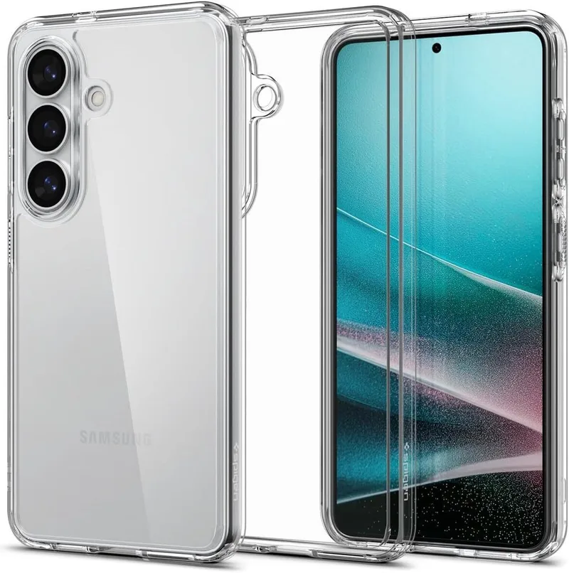 Ultra Hybrid Hoesje Geschikt voor Samsung Galaxy S26 Plus - Back Cover met Air Cushion by Spigen in Transparent – product photo