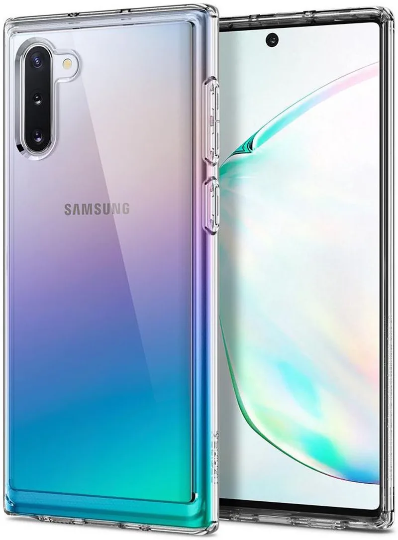 Ultra Hybrid Hoesje Samsung Galaxy Note 10 fra Spigen i Gennemsigtig – produktbillede