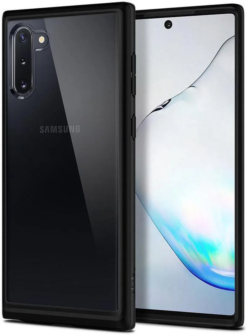 Ultra Hybrid Hoesje Samsung Galaxy Note 10 fra Spigen i Sort – produktbillede