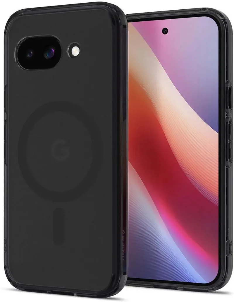 Ultra Hybrid MagFit - Hoesje Geschikt voor Google Pixel 9a - Compatibel met MagSafe / Qi2 - Back Cover by Spigen in Black – product photo