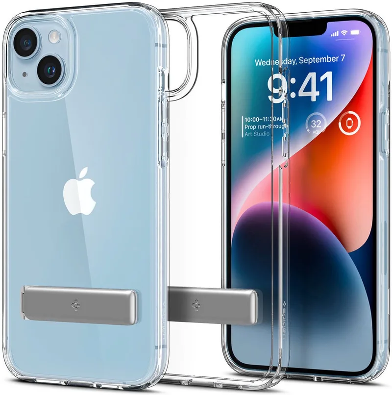 Ultra Hybrid S Apple iPhone 14 Hoesje Back Cover by Spigen in Transparent – product photo