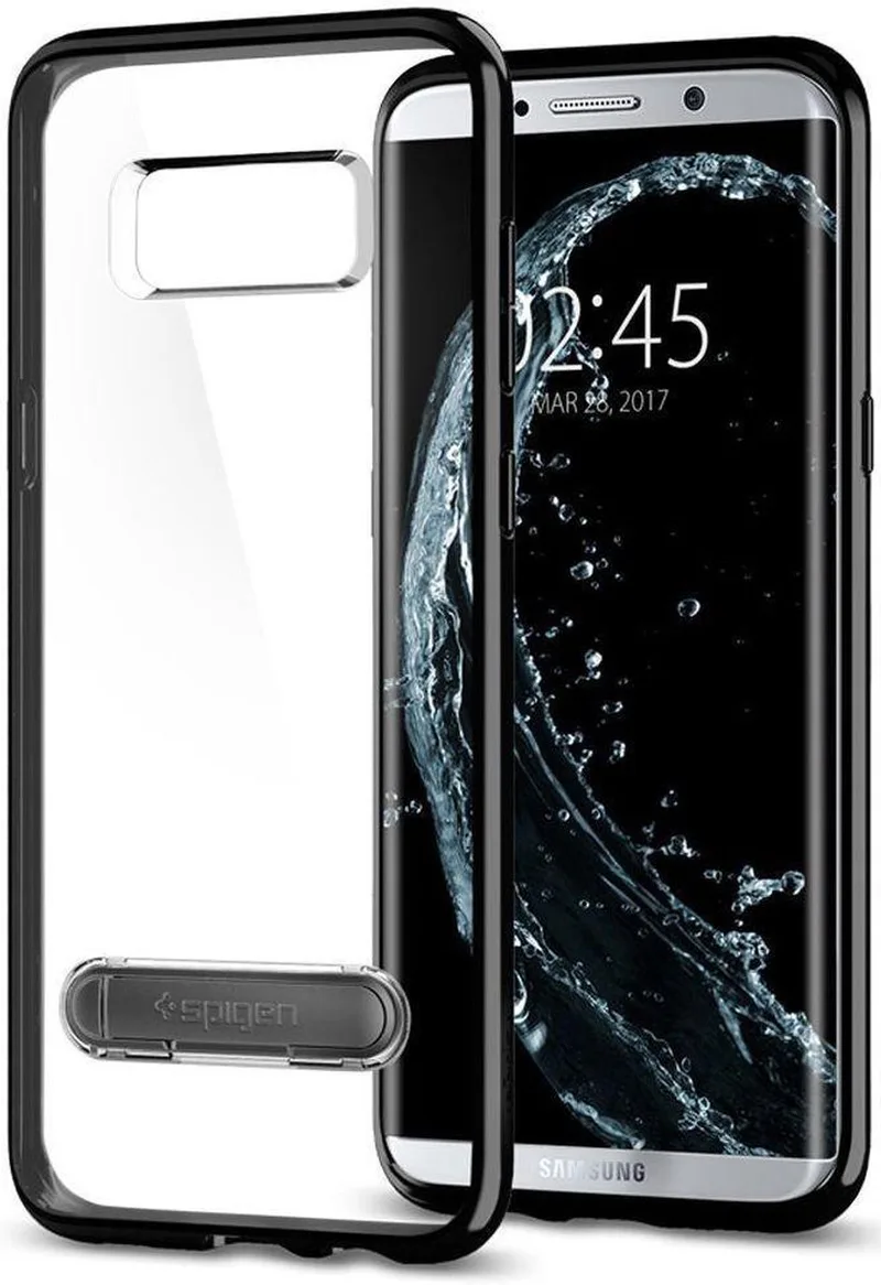 Ultra Hybrid S Case Samsung Galaxy S8 Plus by Spigen in Black – product photo