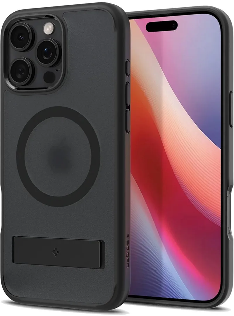 Ultra Hybrid S (MagFit) mobiele telefoon behuizingen 16 cm (6.3") Hoes Transparant by Spigen in Black – product photo