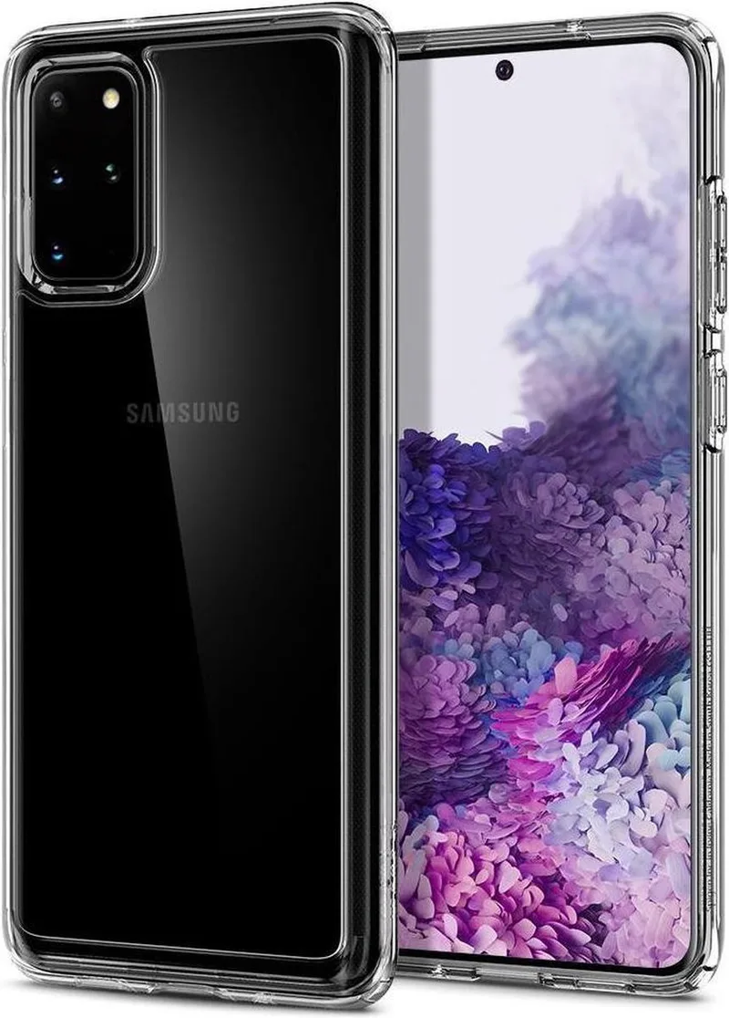 Ultra Hybrid Samsung Galaxy S20 Plus Hoesje by Spigen in Transparent – product photo
