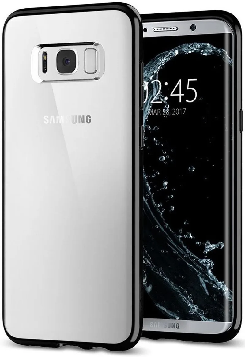 Ultra Hybrid Samsung Galaxy S8 Jet Black de Spigen en Noir – photo produit