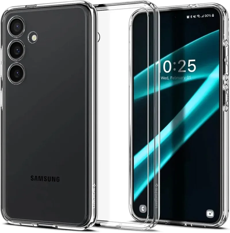 Ultra Hybrid Samsung S24 Plus Hoesje Back Cover von Spigen in Transparent – Produktfoto