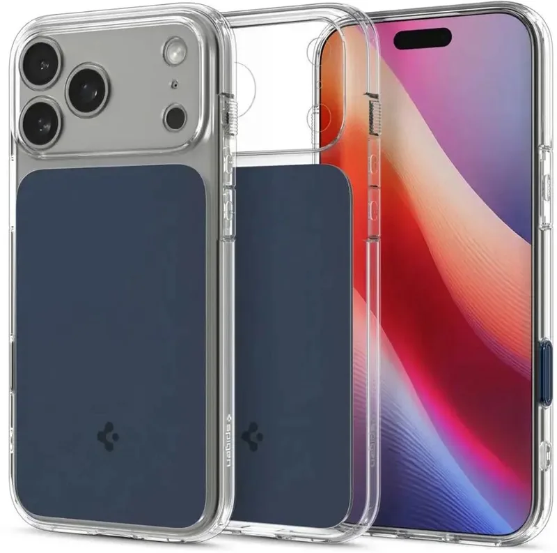 Ultra Hybrid T MagFit Hoesje Geschikt voor Apple iPhone 17 Pro Max - Back Cover Compatibel met MagSafe / Qi2 - Matte van Spigen in Blauw – productfoto
