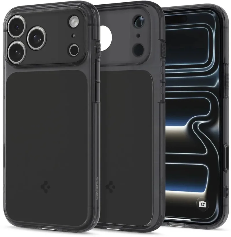 Ultra Hybrid T MagFit Hoesje Geschikt voor Apple iPhone 18 Pro Max / 17 Pro Max - Back Cover Compatibel met MagSafe / Qi2 van Spigen in Zwart – productfoto