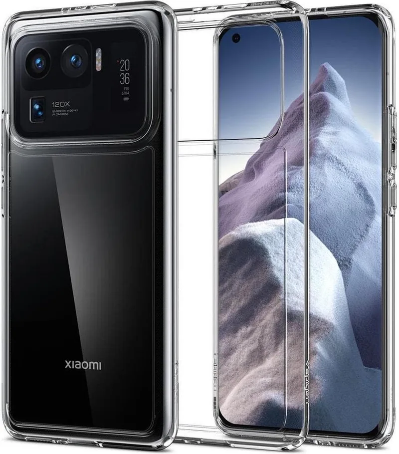 Ultra Hybrid Xiaomi Mi 11 Ultra Hoesje Ultra Clear de Spigen en Transparent – photo produit