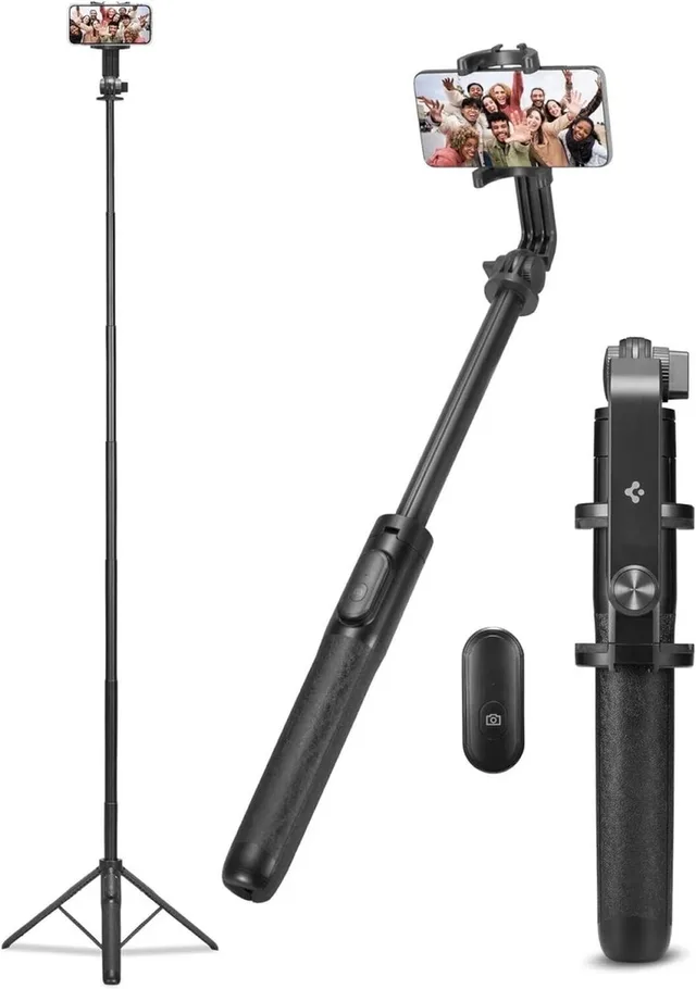 Universeel Smartphone Tripod Statief / Bluetooth Selfie Stick