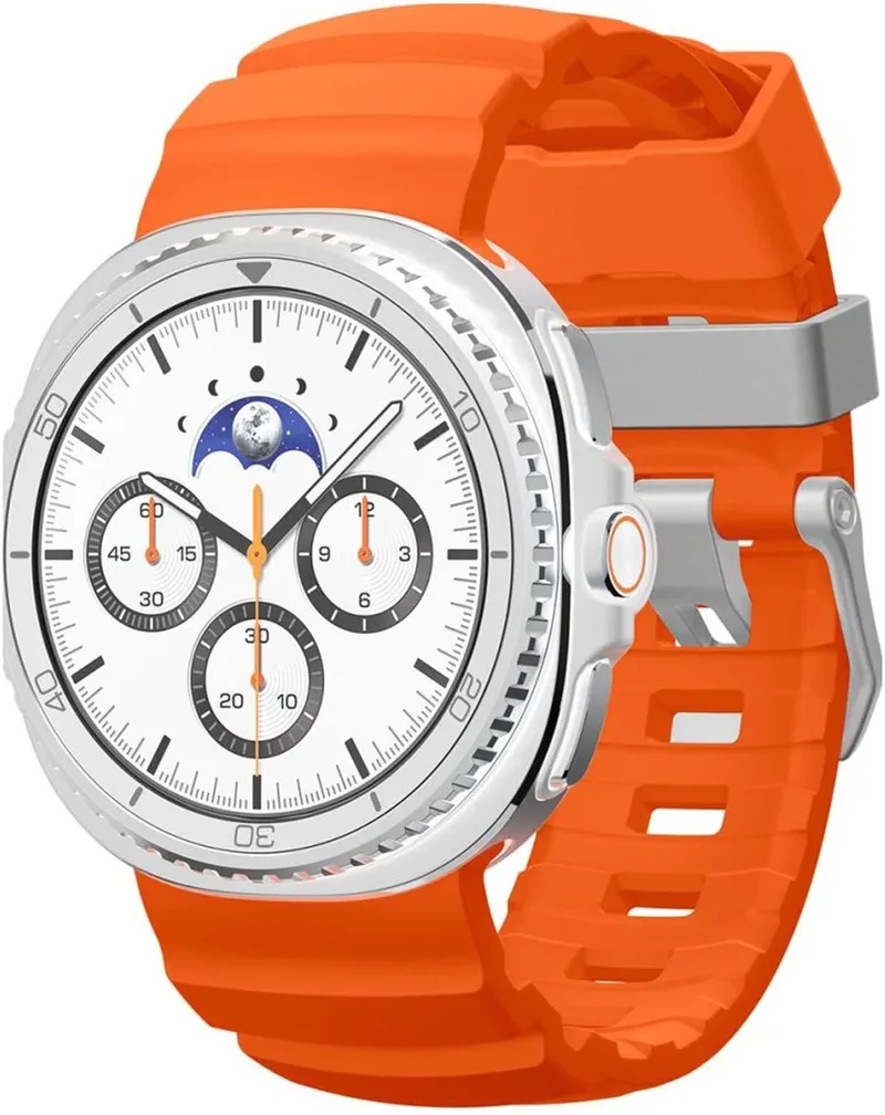 WBS2 Bandje Geschikt voor Samsung Galaxy Watch 9 / 8 van Spigen in Oranje – productfoto