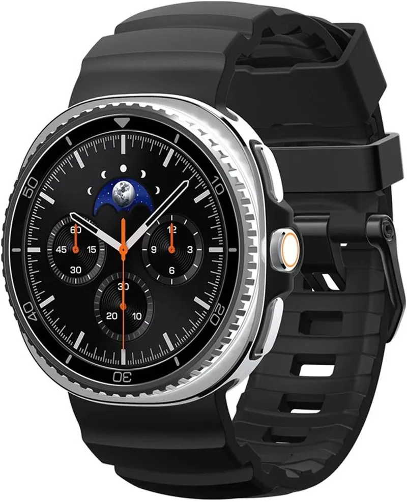 WBS2 Bandje Geschikt voor Samsung Galaxy Watch 9 / 8 från Spigen i Svart – produktbild