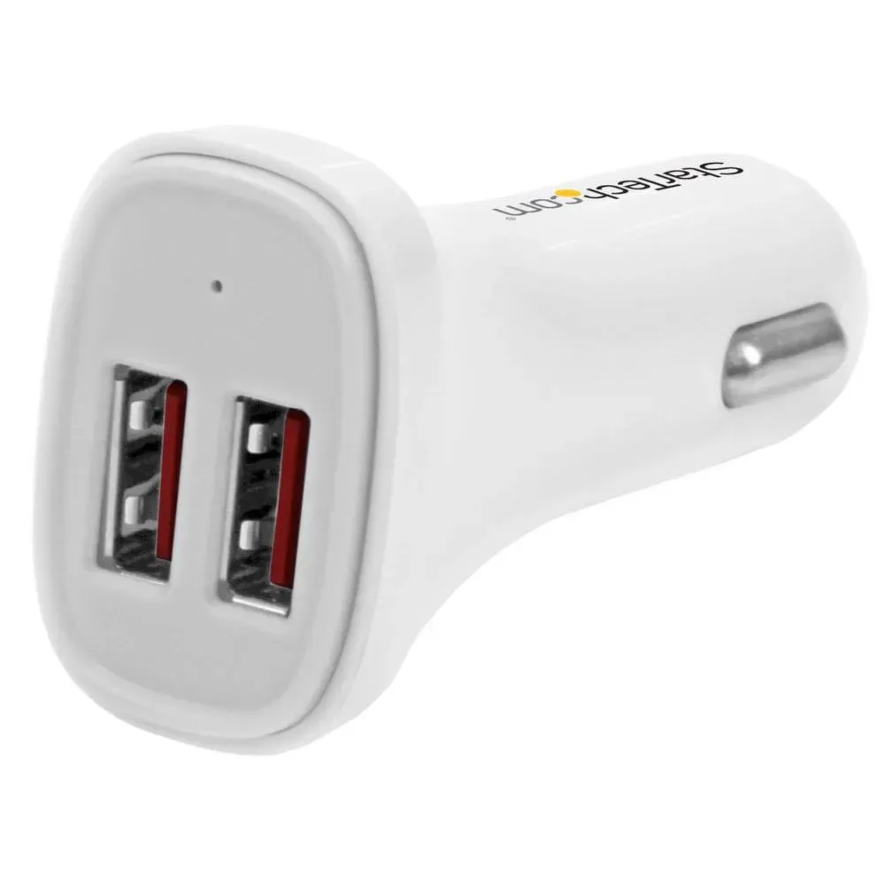Chargeur De Voiture Dual Usb 24w/4.8a från StarTech.com – produktbild