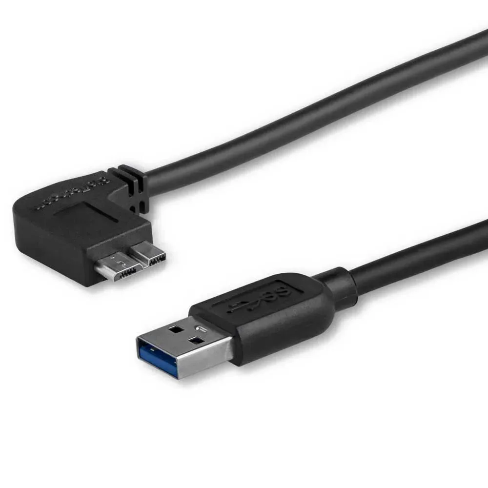 Slanke Micro Usb 3.0-kabel M/m Rechts Usb-kabel 2 M fra StarTech.com – produktbillede