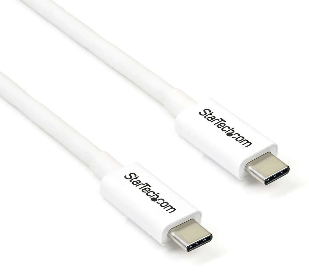 STARTECH Thunderbolt 3 Kabel - 20Gbit/s von StarTech.com in Weiß – Produktfoto