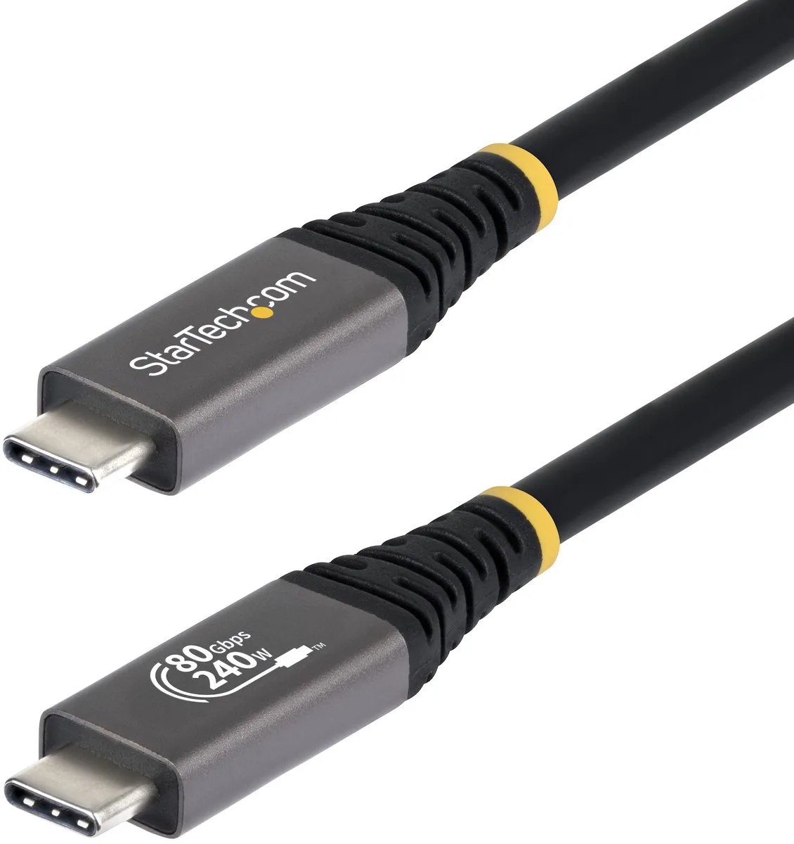 Startech Cc150cm80gusb4cable Usb-c-kabel 1.5 Cm från StarTech.com i Svart – produktbild