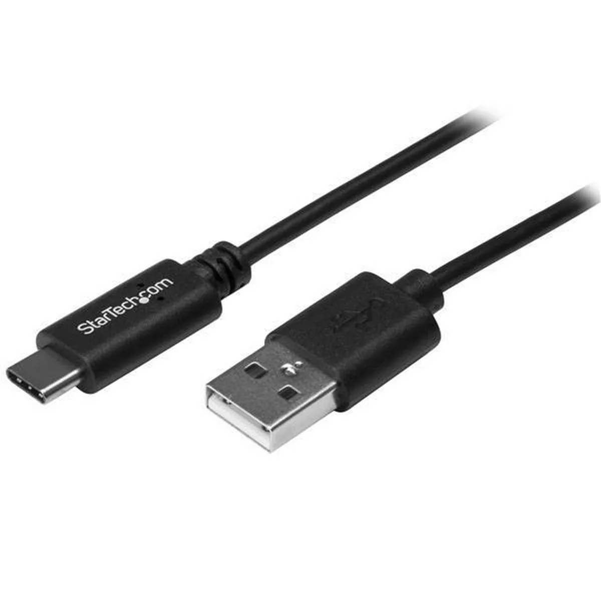 STARTECH 1m USB 2.0 USB-C to USB-A Cbl von StarTech.com in Schwarz – Produktfoto