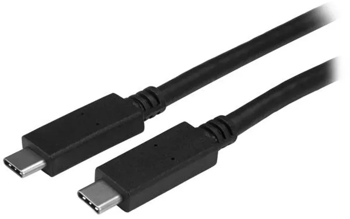 Startech Câble Usbc Avec Pd Usb 3.1 10 Gbps 1m 5a de StarTech.com en Noir – photo produit
