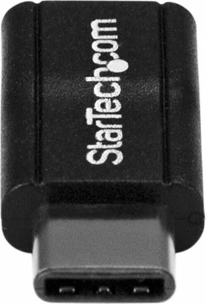 Startech Usb-c Till Micro B M/f Usb 2.0 Adapter från StarTech.com i Svart – produktbild