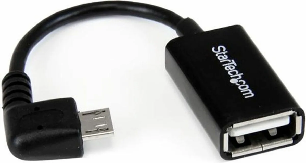 USB Cable to micro USB Startech UUSBOTGRA Black von StarTech.com in Schwarz – Produktfoto