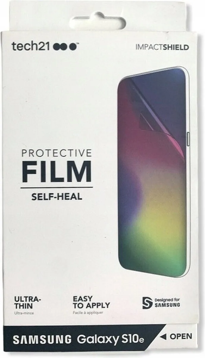 Beschermfolie voor Samsung Galaxy S10e - Transparant beschermfolie Samsung Galaxy S10e by Tech21 – product photo