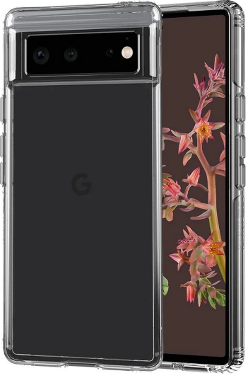 Evo Clear Back Case voor Google Pixel 6 de Tech21 en Transparent – photo produit