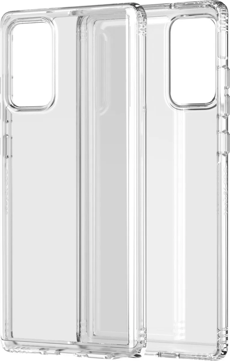 Evo Clear Back Cover - Geschikt voor Samsung Galaxy Note 20 Ultra fra Tech21 i Gennemsigtig – produktbillede