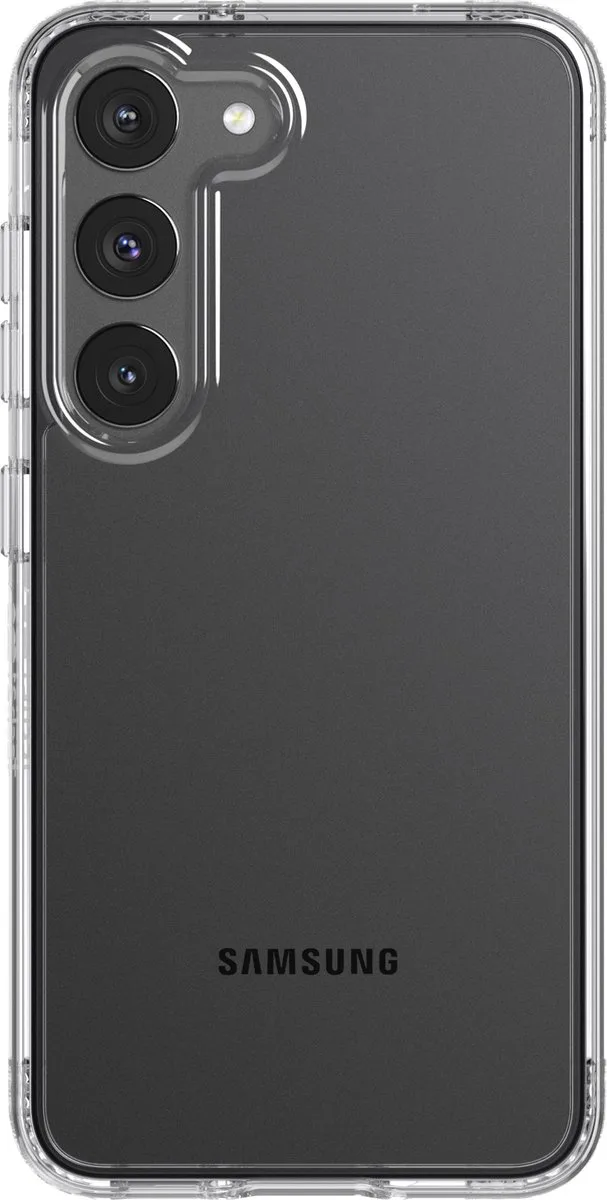 Evo Clear Geschikt voor Samsung Galaxy S23 5G van Tech21 in Transparant – productfoto
