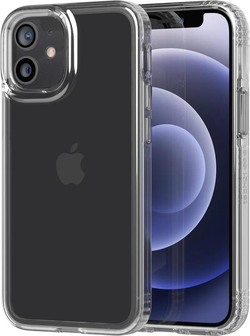 Evo Clear hoesje geschikt voor iPhone 12 mini de Tech21 en Transparent – photo produit
