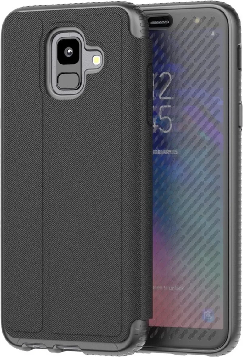 Evo Flip hoesje voor Samsung Galaxy A6 fra Tech21 i Sort – produktbillede