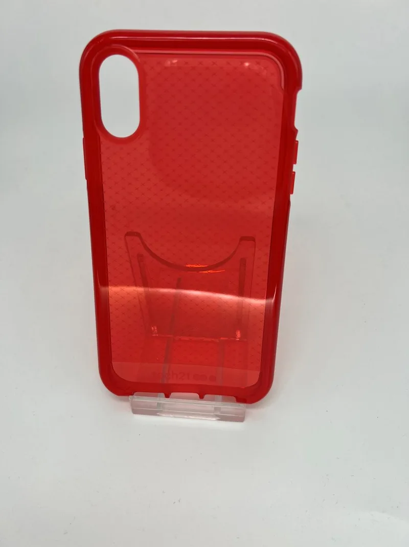 EvoCheck Flex Shock Apple Iphone Xs Max Backcover by Tech21 in Red – product photo