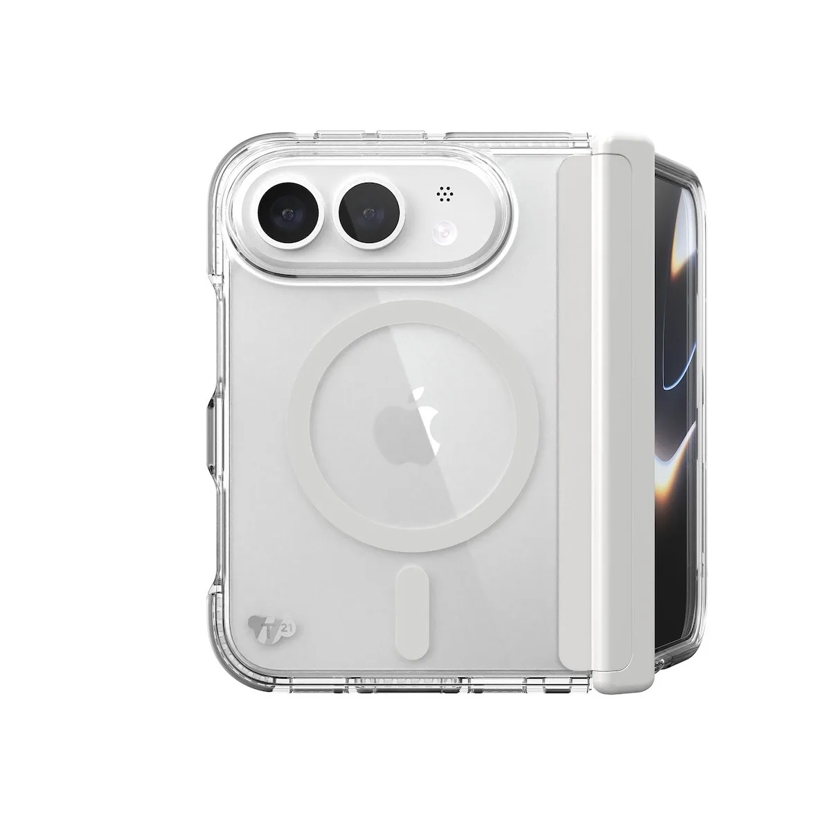 EvoClear MagSafe Case iPhone Duo Clear - T21-11730 van Tech21 – productfoto