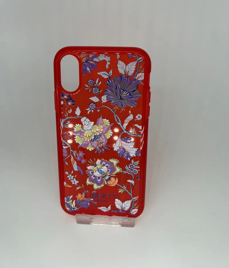 Liberty London Pureprint Christelle Iphone Xr de Tech21 en Rouge – photo produit