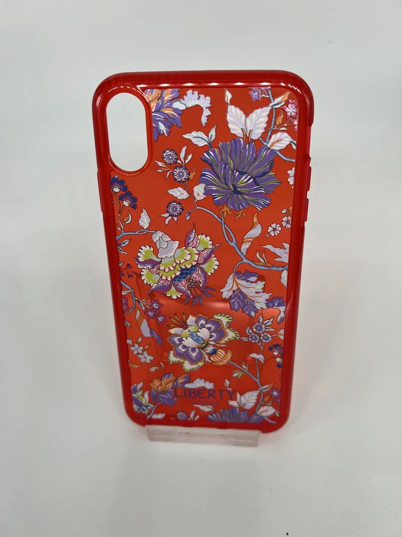 Liberty London Pureprint Christelle Iphone Xs Max de Tech21 en Rouge – photo produit