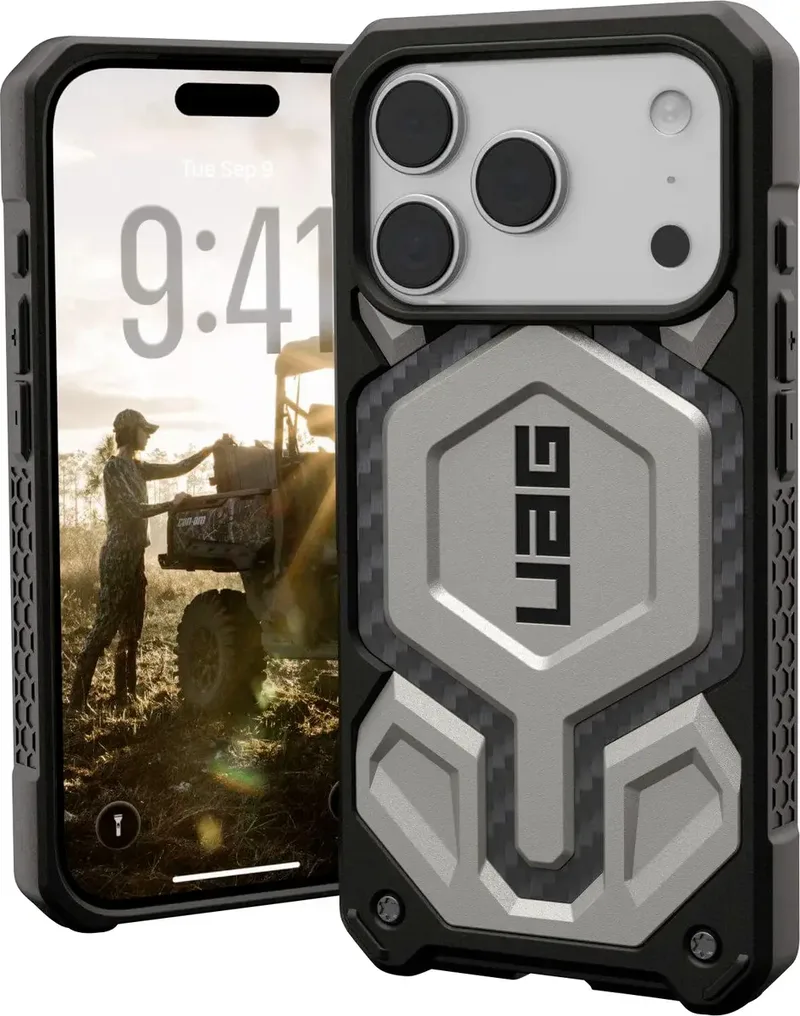 Case Apple iPhone 17 Pro by UAG in Titaan – product photo