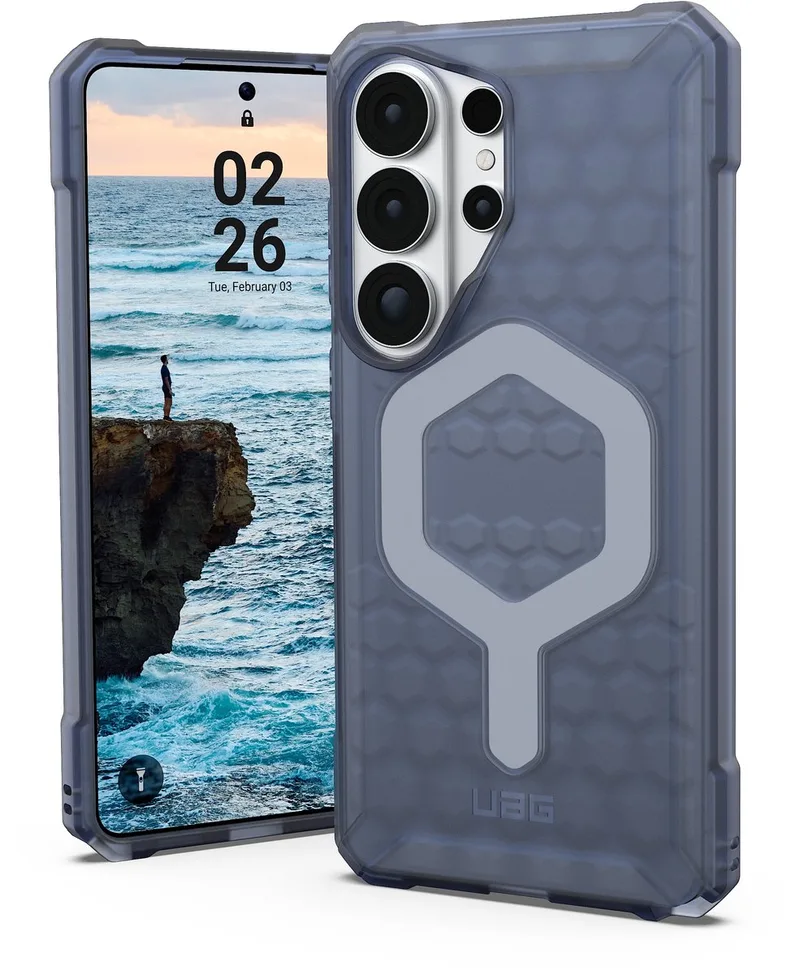 Essential Armor geschikt voor MagSafe geschikt voor Samsung Galaxy S26 Ultra - Cloud Blue från UAG i Blå – produktbild