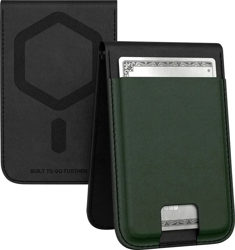 Metropolis Wallet Apple, Google van UAG in Olijf – productfoto