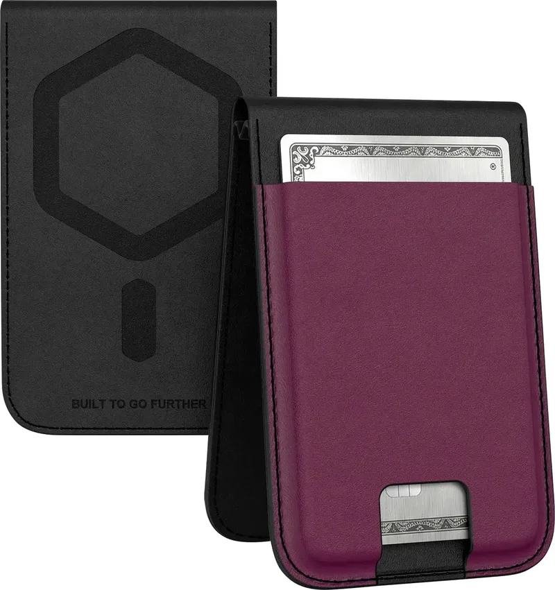 Metropolis Wallet Apple, Google van UAG in Paars – productfoto