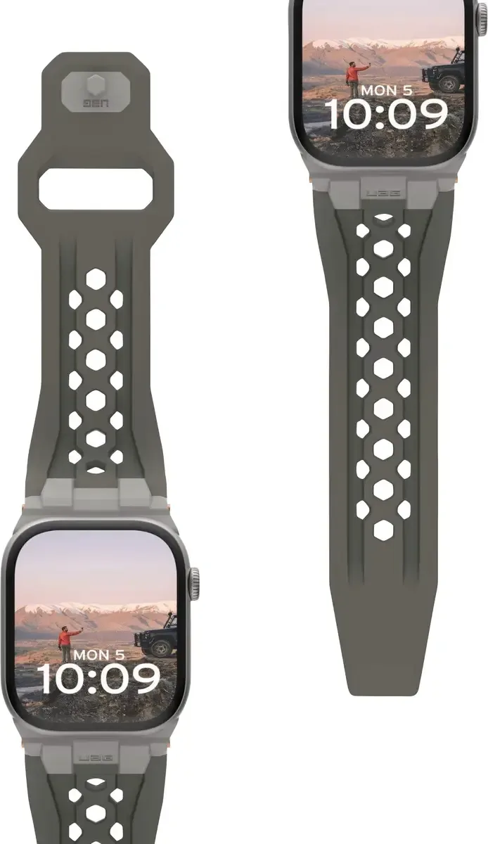 Monarch Horlogeband 42 mm, 44 mm, 45 mm, 46 mm, 49 mm Olijf, Titaan Watch Series 1, Watch Series 2, Watch Series 3, Watch Series 4, Watch by UAG – product photo
