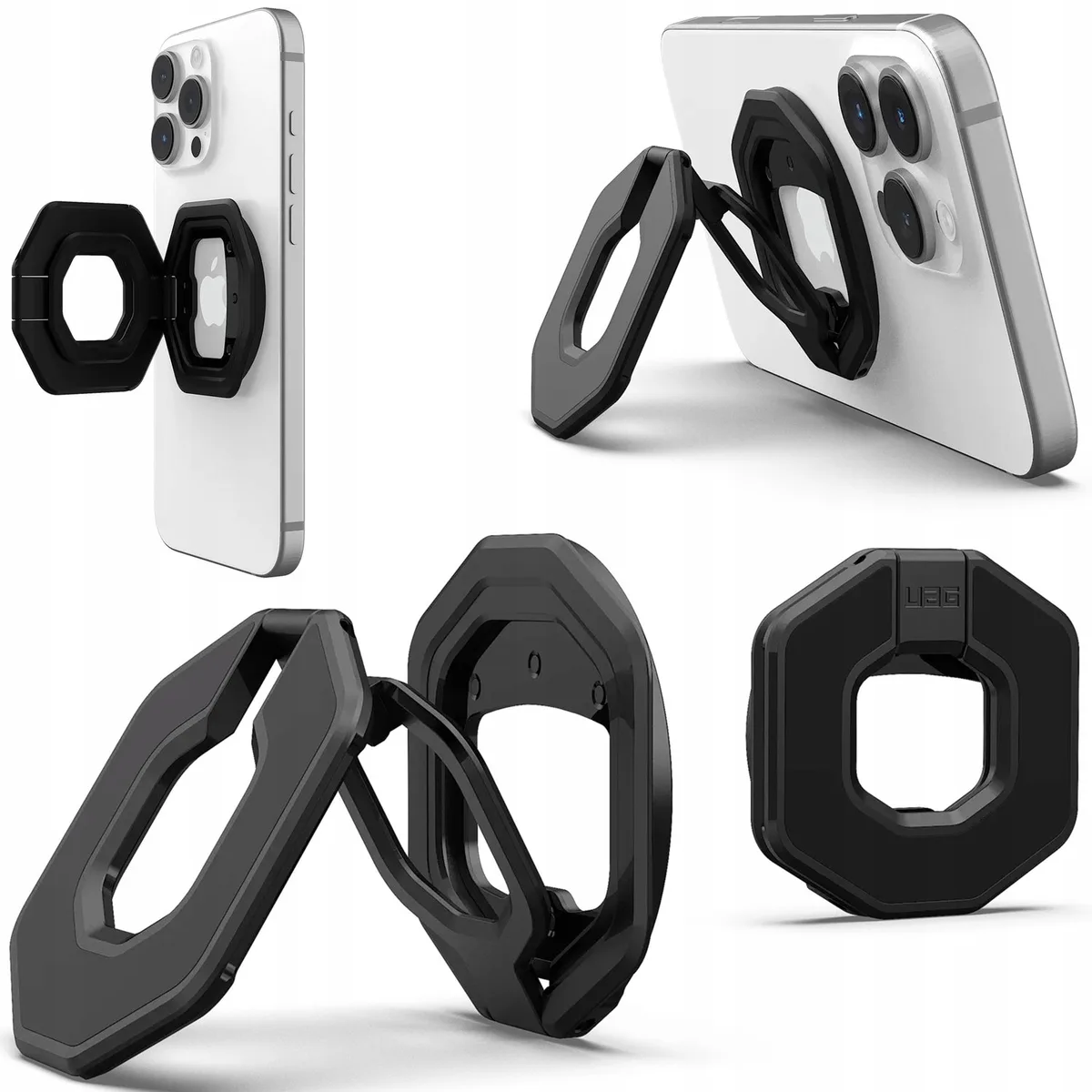 Monarch Mag2 Ring Stand: MagSafe Compatibel, Standaard & Flesopener fra UAG – produktbillede