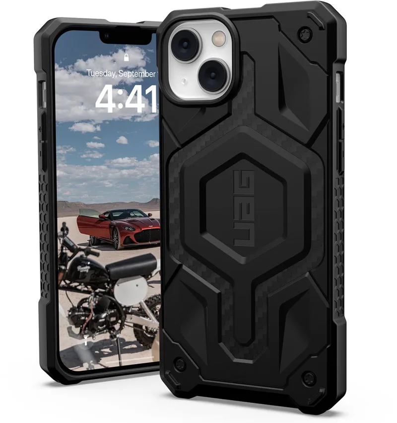 Monarch Pro Mag Hoesje iPhone 14 Plus | carbon de UAG en Noir – photo produit