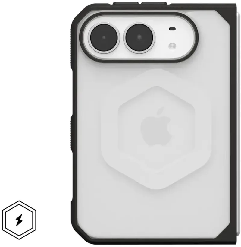 Mouve Magnetic Backcover geschikt voor Apple iPhone Duo - Ice by UAG in Transparent – product photo