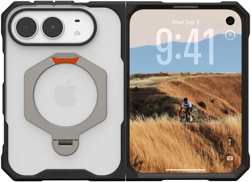 Mouve XTE Magnetic Backcover geschikt voor Apple iPhone Duo - Ice de UAG en Transparent – photo produit